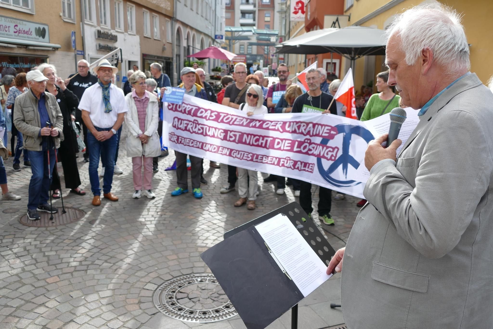 Mahnwache Zum Antikriegstag Am 1. September In Aalen