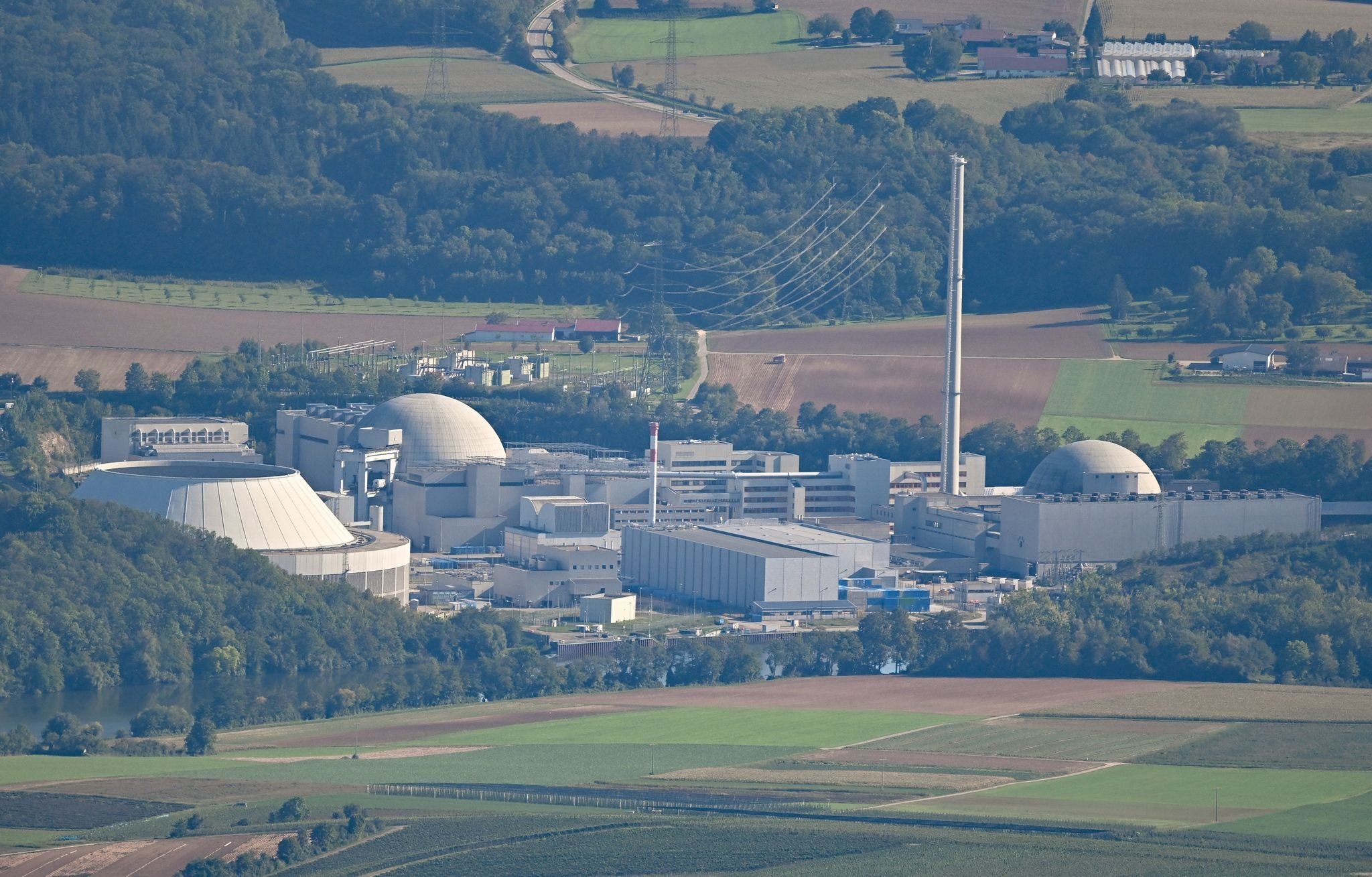 Leck in Rohrleitung im stillgelegten AKW Neckarwestheim
