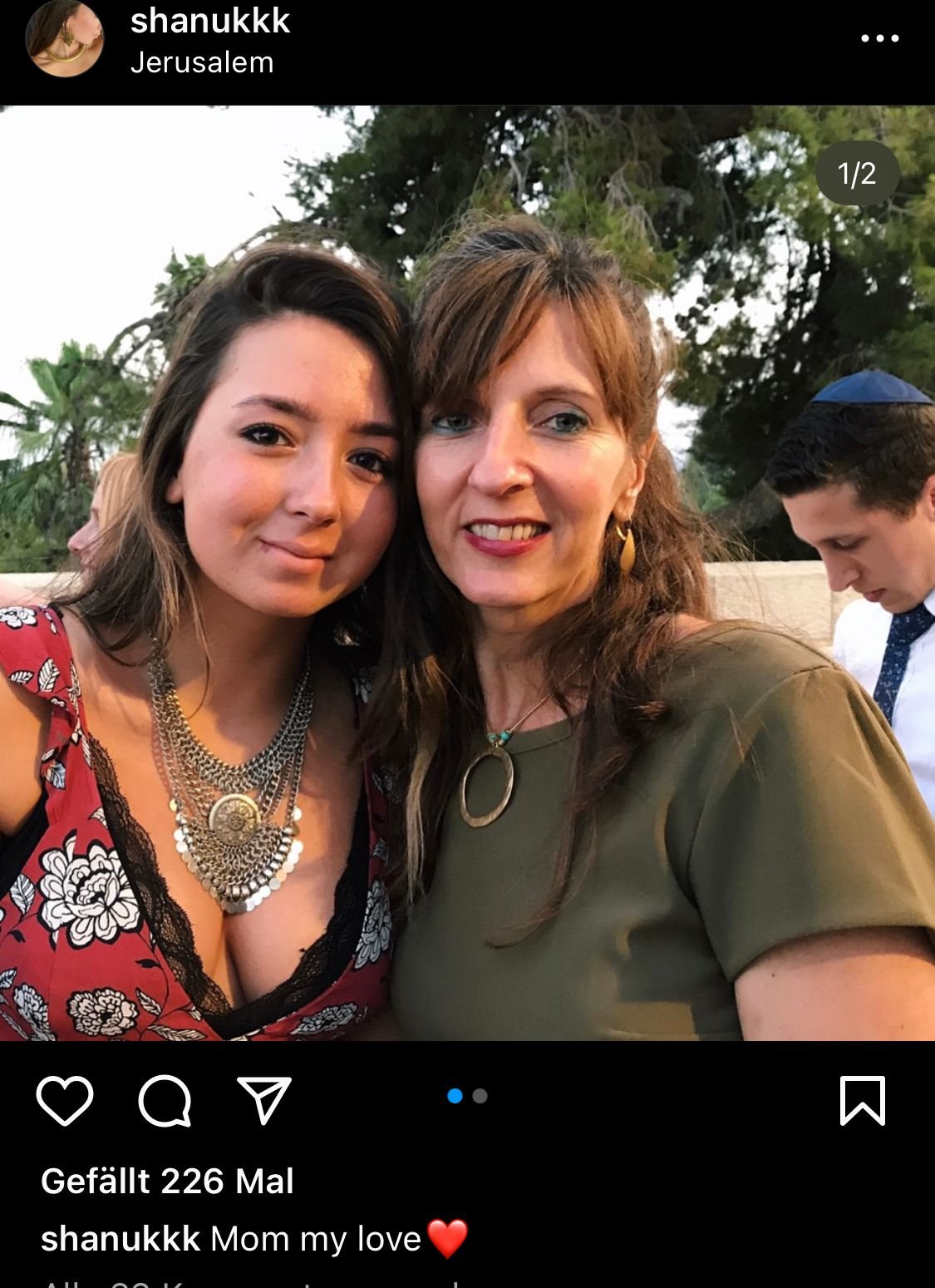 shanukkk Mutter von Shani Louk ist froh, dass sie nicht gelitten hat