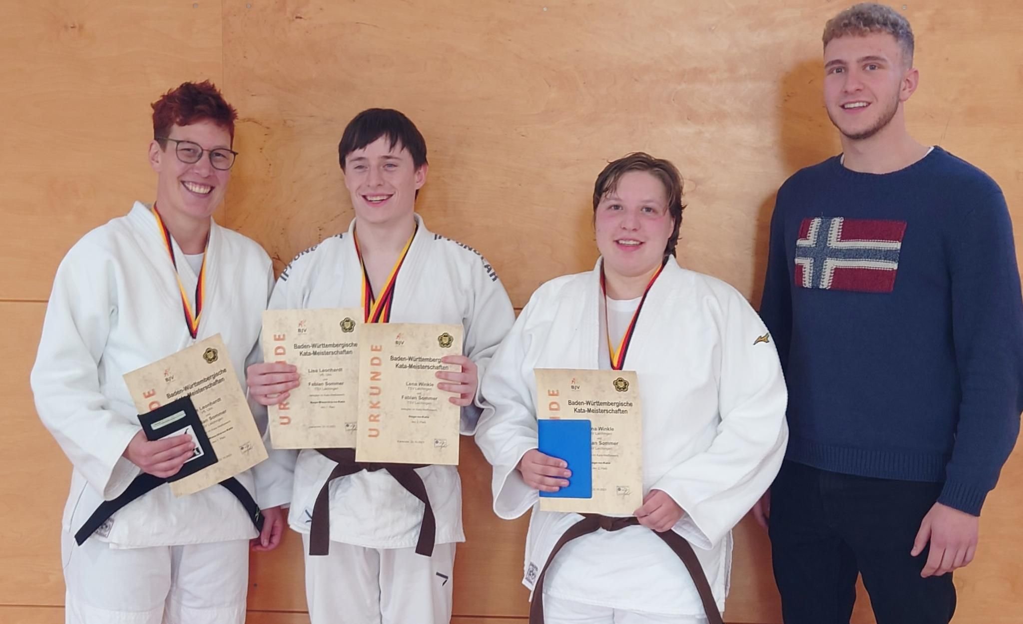 Ein Titel Und Ein Vizetitel F R Laichinger Judokas