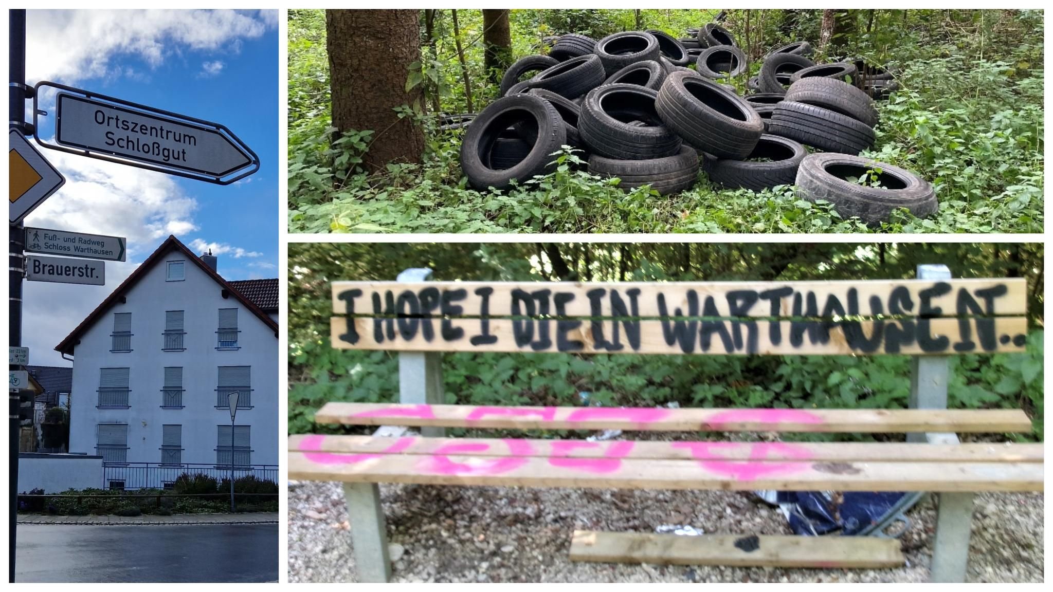 Vandalismus in Warthausen Ist die Gemeinde ein Problemgebiet?