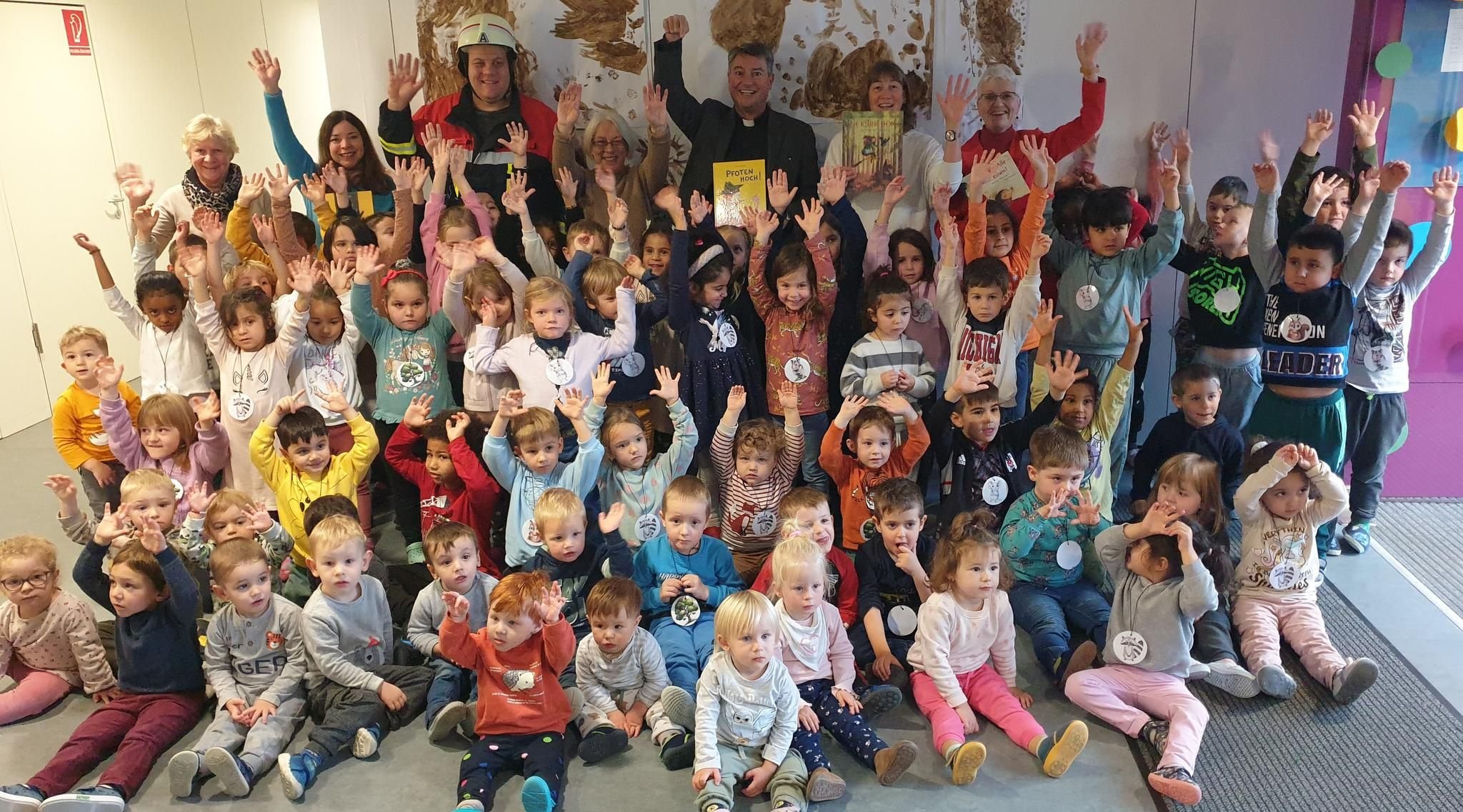 Vorlesefest im Kindergarten Maria Königin