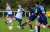 Vollen Einsatz zeigten die Damen des FC Ellwangen (rechts) in der Hinrunde.