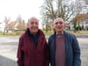 Sie sind seit 75 Jahren aktive Musiker und wollen „noch lange“ weitermachen: Erwin Jung und Erich Schorpp.