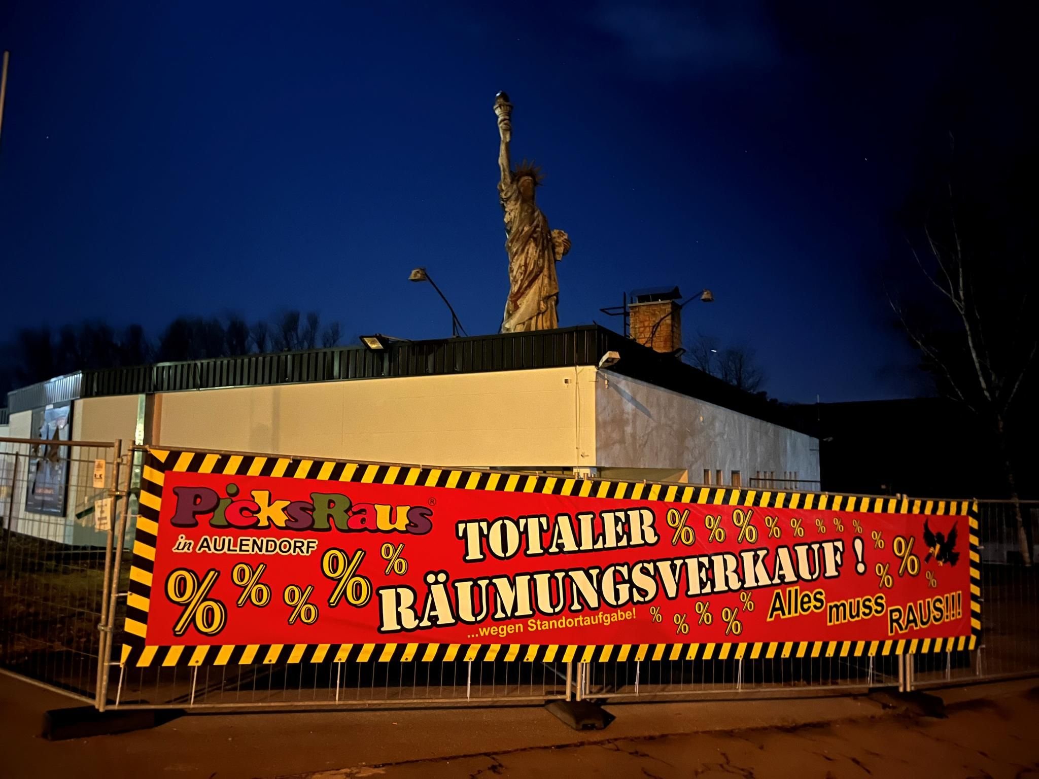 Standortaufgabe: „Picks Raus“ in Aulendorf macht dicht