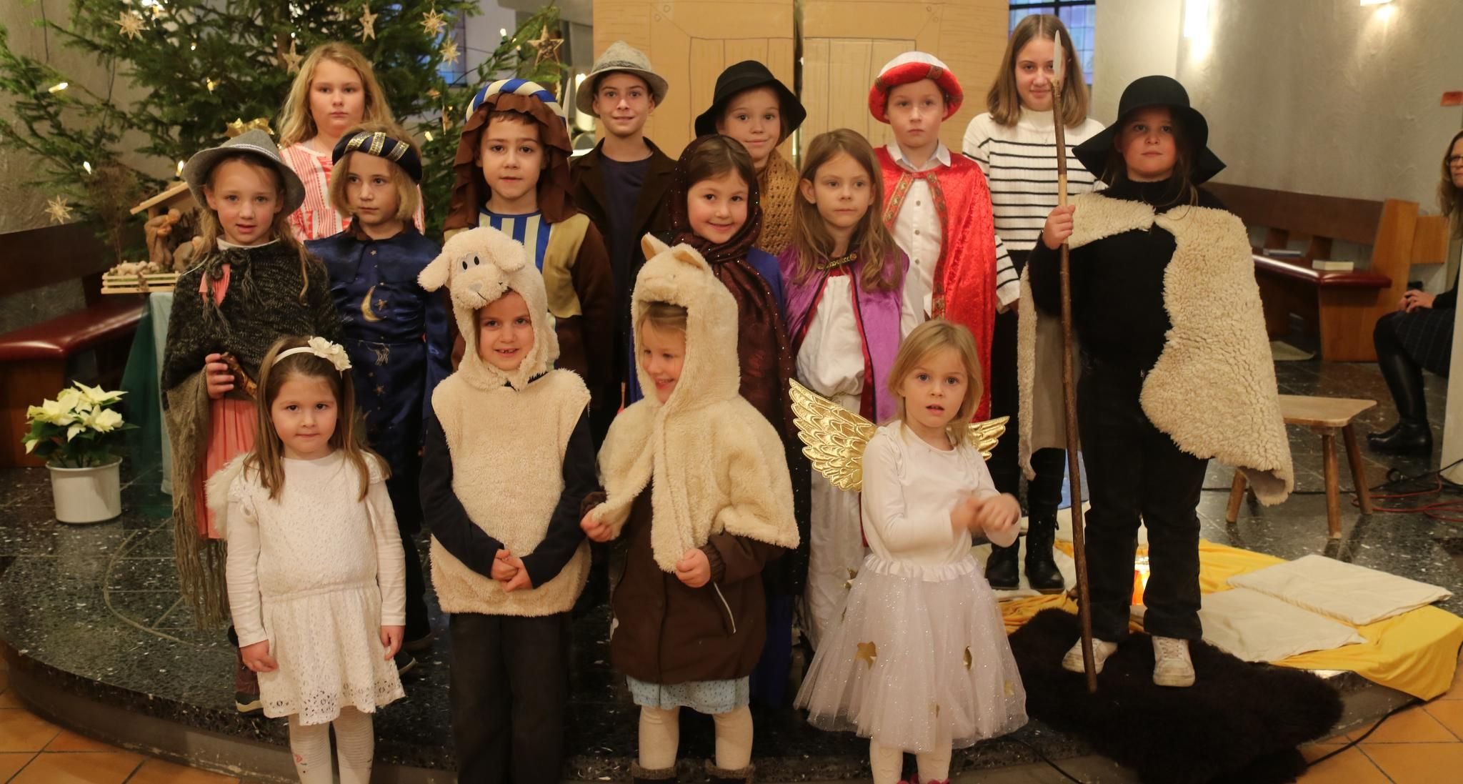 Krippenspiel der Kinderkirche begeisterte die Besucher