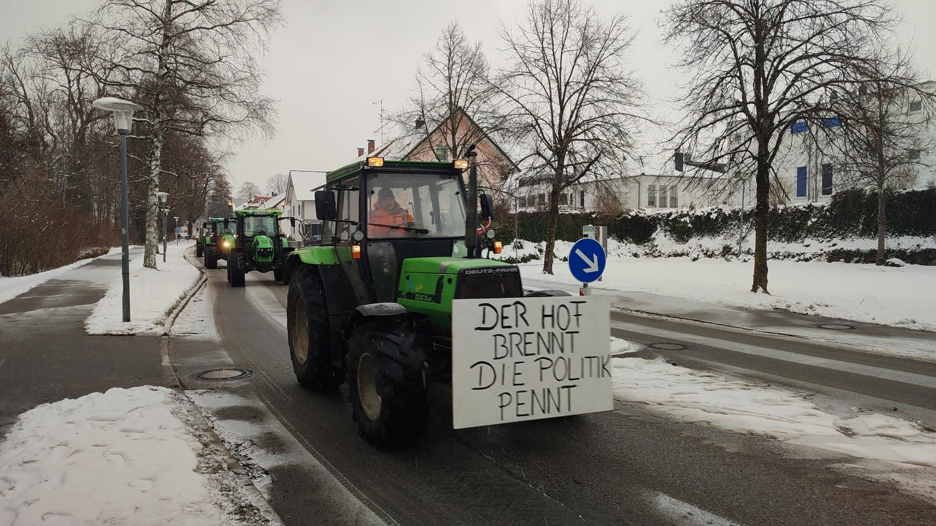 Bauernproteste Gehen In Leutkirch Und Isny Weiter