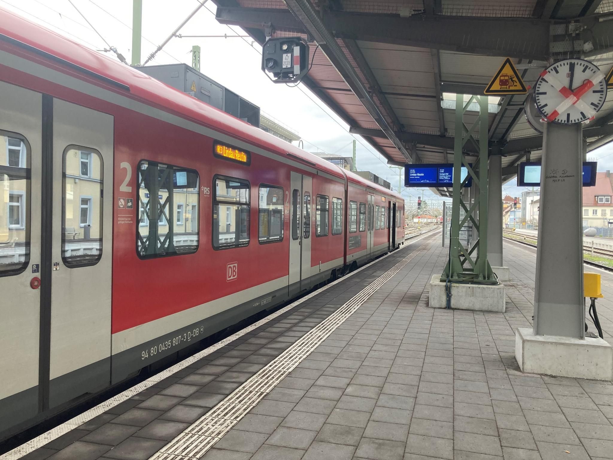 So Wirkte Sich Der Neue Bahnstreik In Friedrichshafen Aus