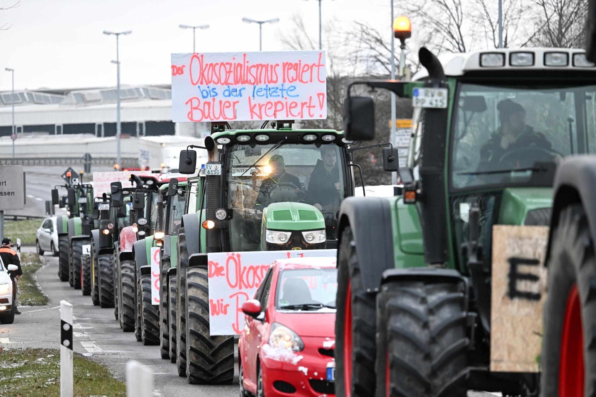 Neue Bauernproteste In Der Region