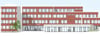 After the renovation, the Pestalozzi-Gymnasium is to be presented in a shade of red at the end of 2026.