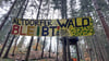 Klimaaktivisten haben bei Vogt-Grund im Altdorfer Wald Bäume besetzt. Sie protestieren gegen den dort geplanten Kiesabbau.