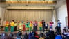 Die Kinder vom Kindergarten „Arche Noah“ hatten viel Spaß bei ihrem Auftritt
