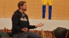 Matthias Reinmann von der Württembergische Sportjugend (WSJ) hat im Vereinsheim 2.0. des FC Wacker Biberach einen Vortrag zum Thema „Prävention von sexualisierter Gewalt“ gehalten.
