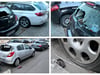 Vandalismus-Serie nahe Roxy: Unbekannte zertrümmern 30 parkende Autos