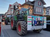 Hupender Protest: Rund 100 Fahrzeuge fahren durch Tuttlingen