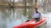 Viermaliger Weltmeister paddelt auf der Donau