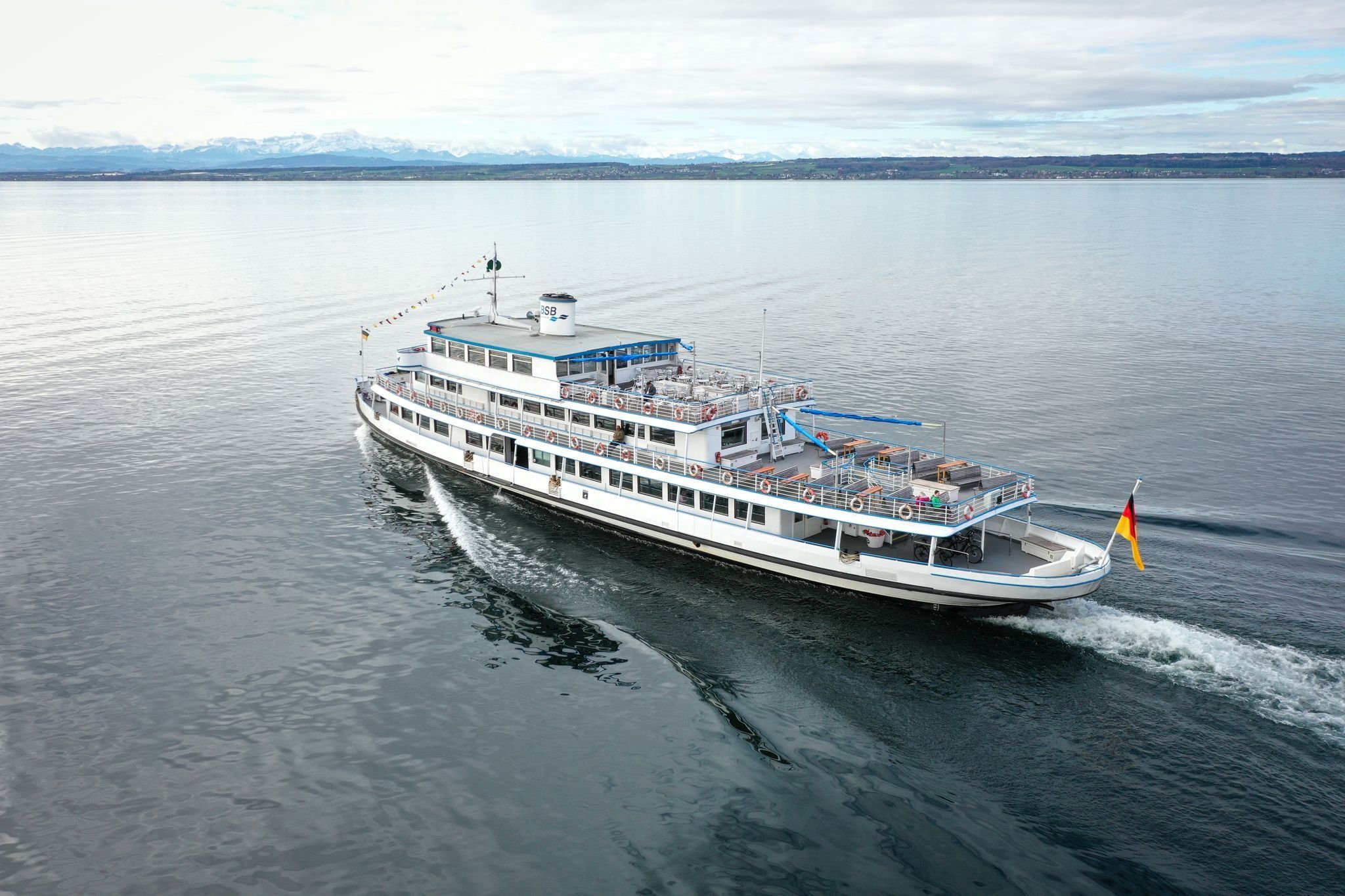 Weiße Flotte startet ins 200. Jahr der Personenschiffahrt am Bodensee