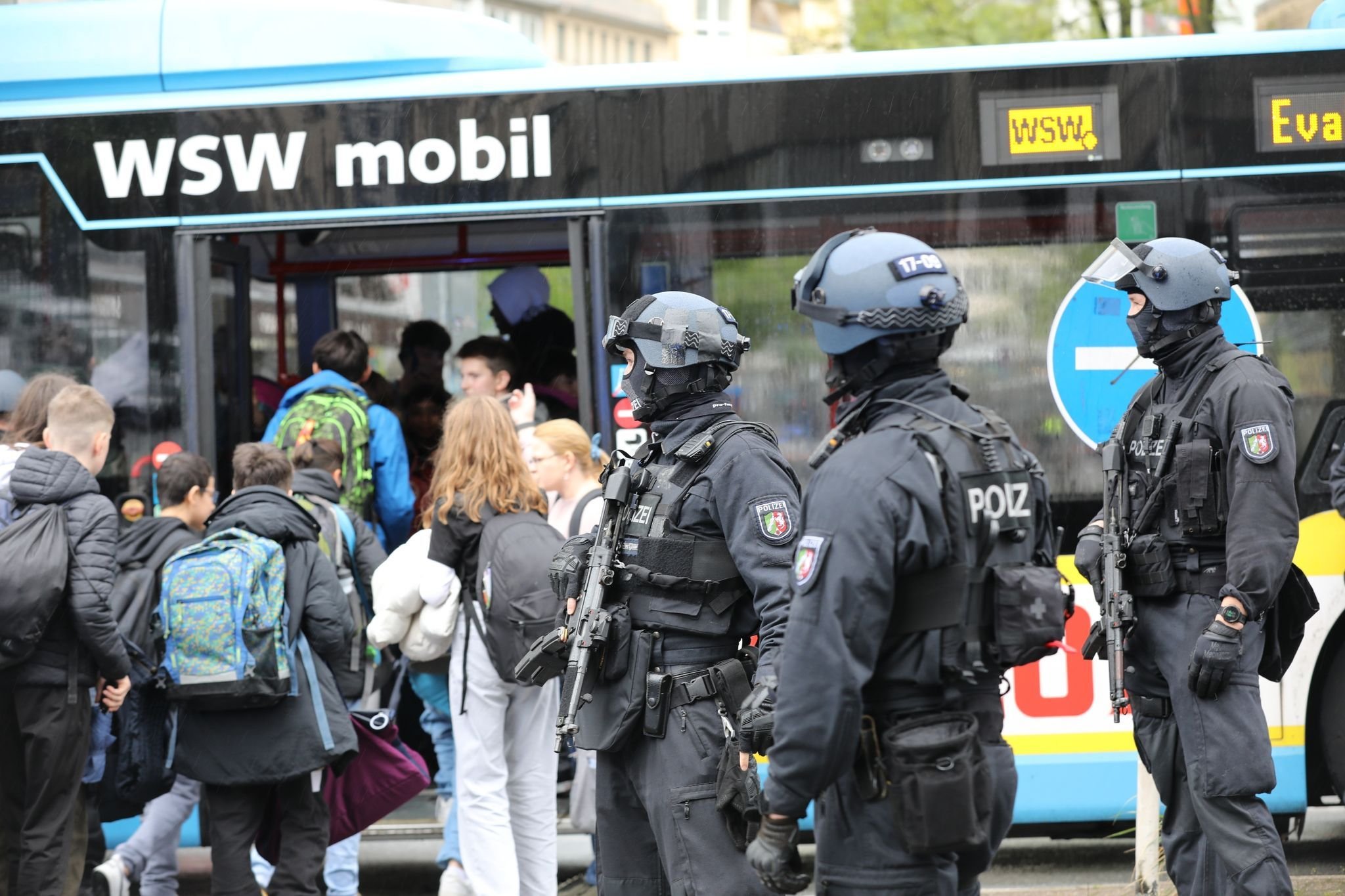 Opération majeure au lycée de Wuppertal après un appel d’urgence