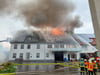 Feuer in Wohnhaus ausgebrochen - Einsatzkräfte verhindern Inferno