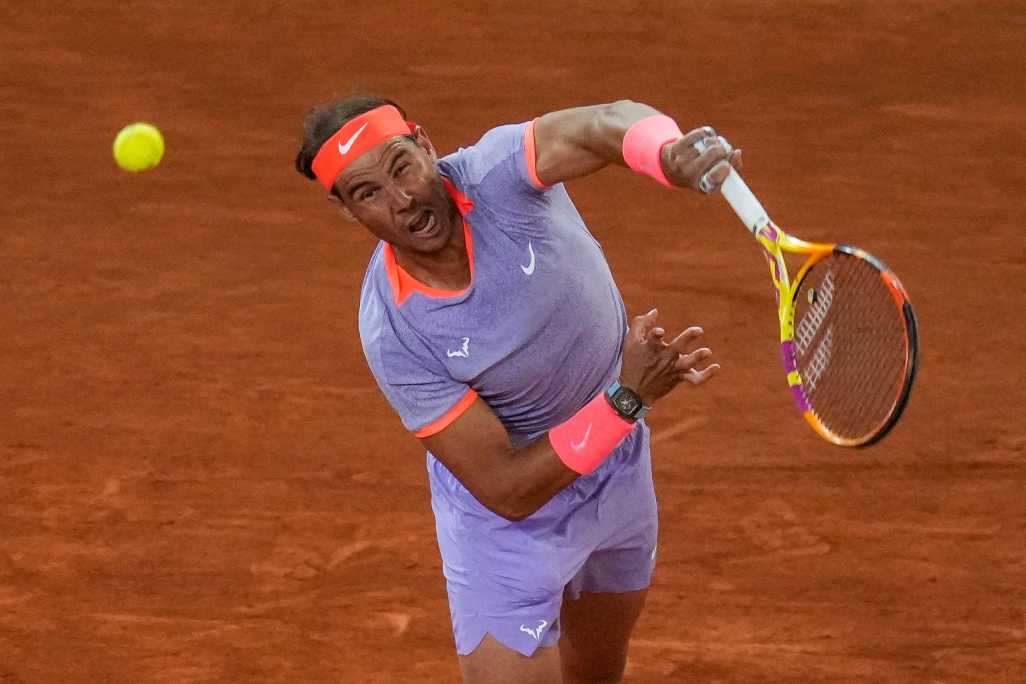 Rafael Nadal reaches third round in Madrid