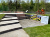 Beim Schaugarten der Firma Zwisler steht das Recycling im Mittelpunkt der Gartengestaltung.