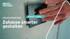 Wir zeigen ein smartes Haus als Beispiel für moderne Hausautomation. Wie ein Smart Home wirklich aussieht, wie man die smarten Geräte bedient und wie man das Ganze steuert zeigen wir Ihnen.