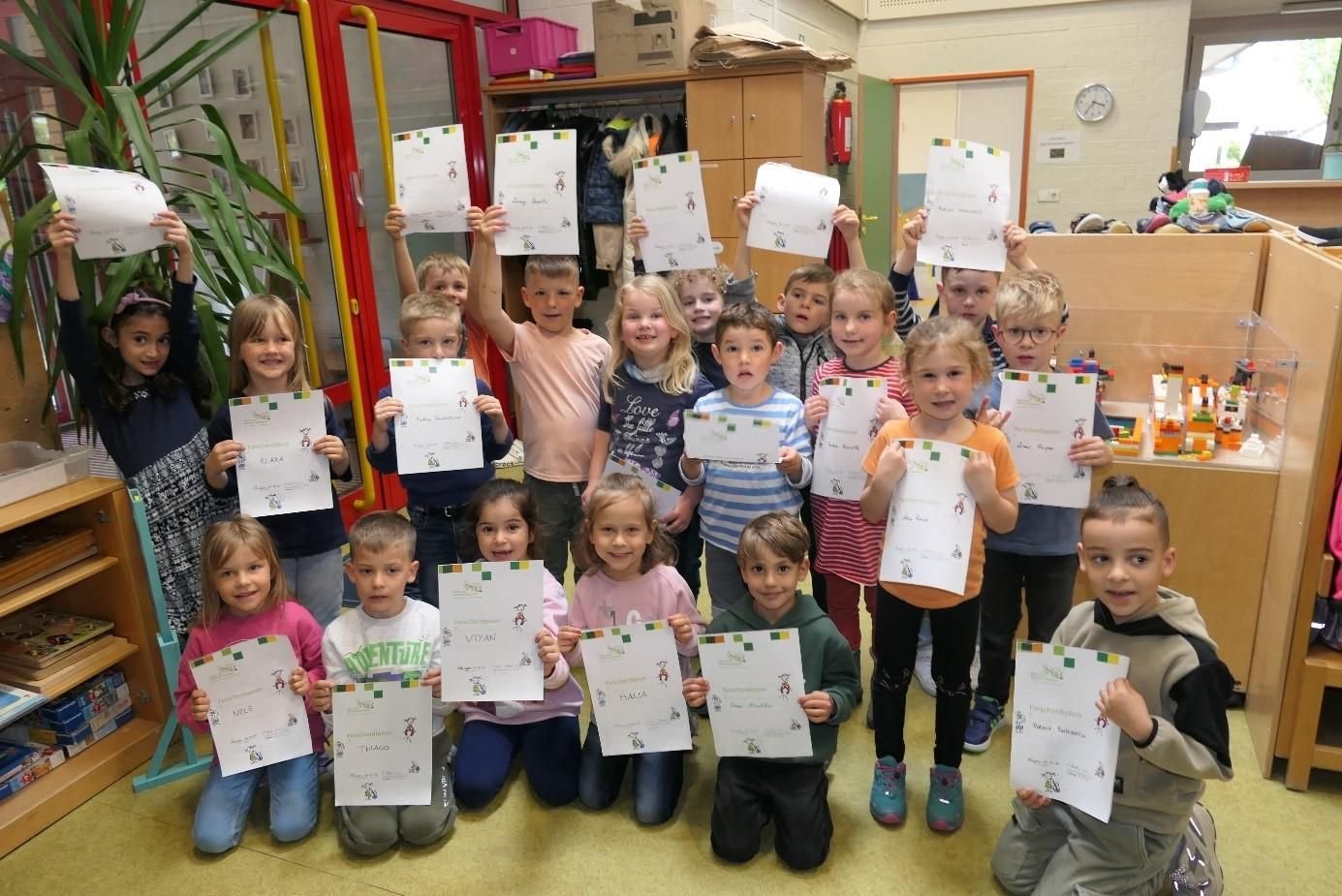 Forscherfest im Kindergarten Nasgenstadt