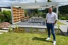Durch Möbel und Accessoires kann ein Outdoor-Wohnzimmer gestaltet werden.