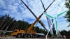 Gigantische Dimensionen: So entsteht ein Windpark - wir begleiten den Schwertransport der Rotorblätter für den in 2024 entstehenden Windpark in Sulzbach-Laufen.