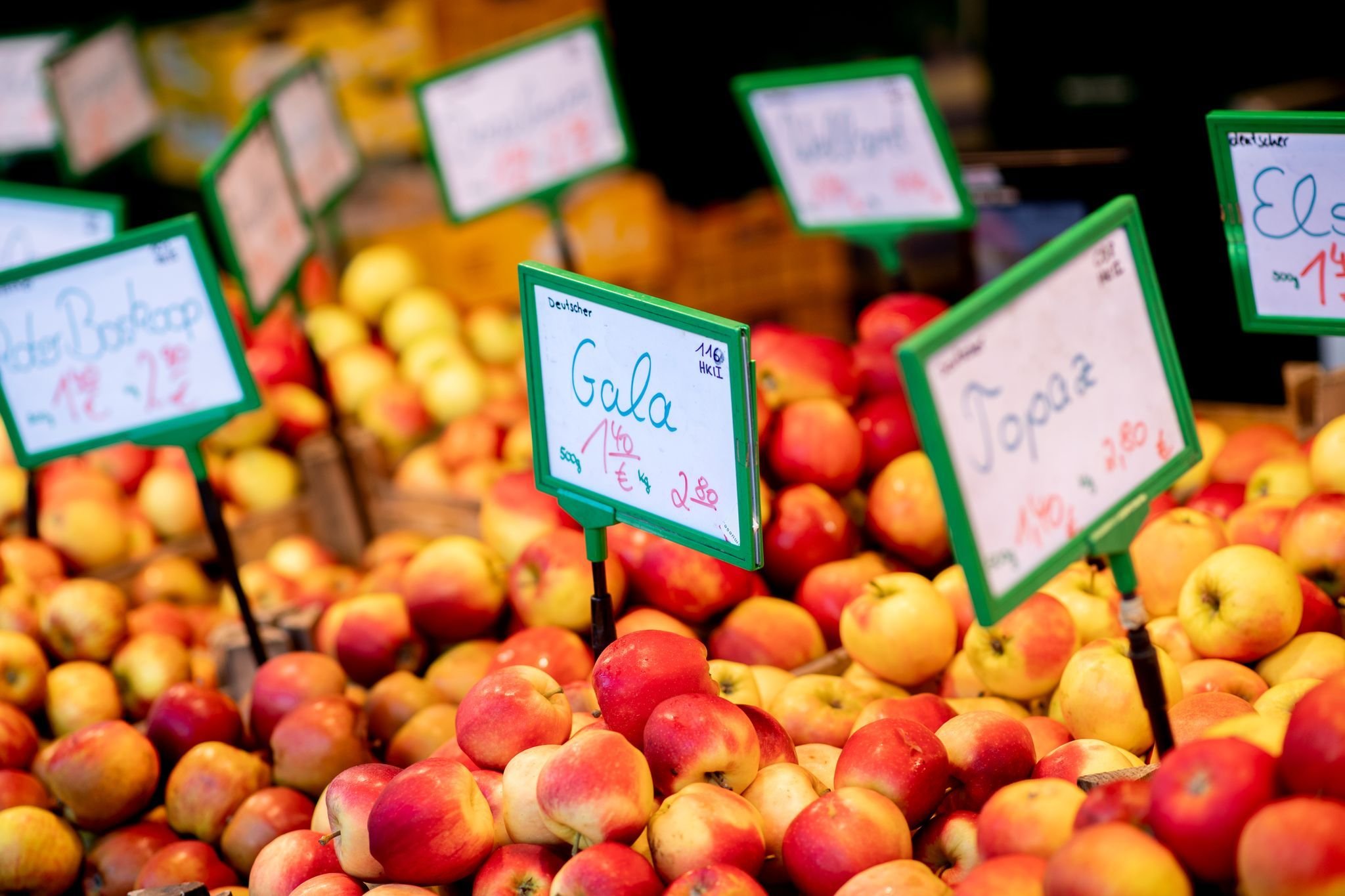 We eat apples that contain blood and excrement