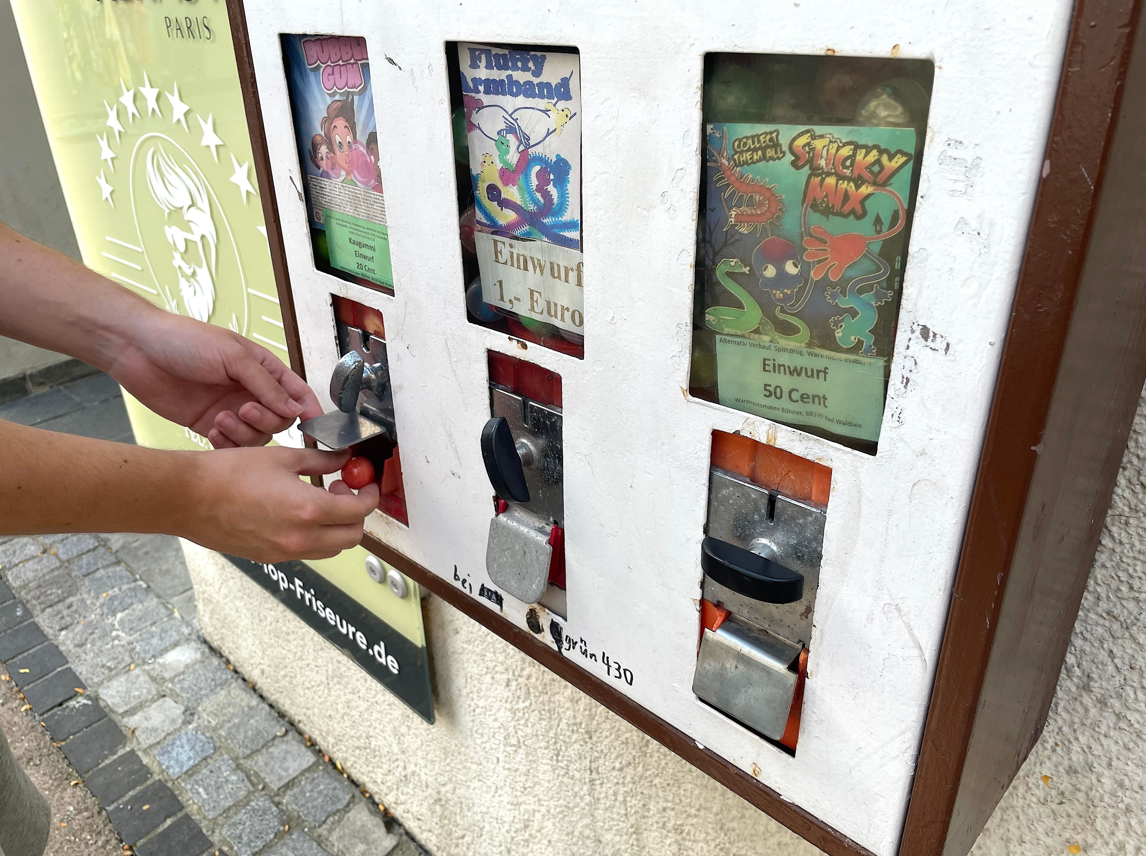 Waldseer ist Herr über 400 KaugummiAutomaten