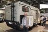 Head of development Frank Lessmann in front of the off-road semi-integrated Xtura from the manufacturer Eura Mobil.