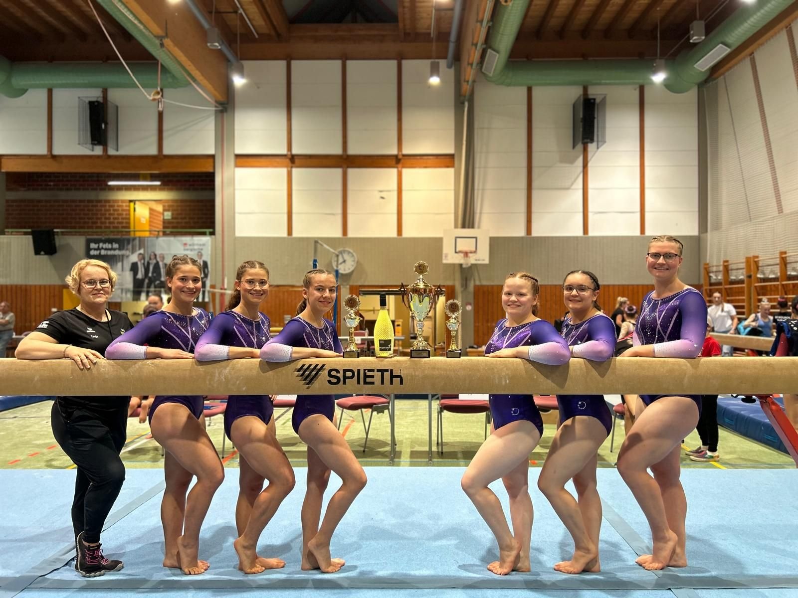 Gymnasts confidently win the Stausee Cup