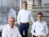 Die Geschäftsführung ist stolz auf ihre Leistungen: Norbert Unterharnscheidt (l.), Lars-René Schmidt und Jens Unterharnscheidt (r.).