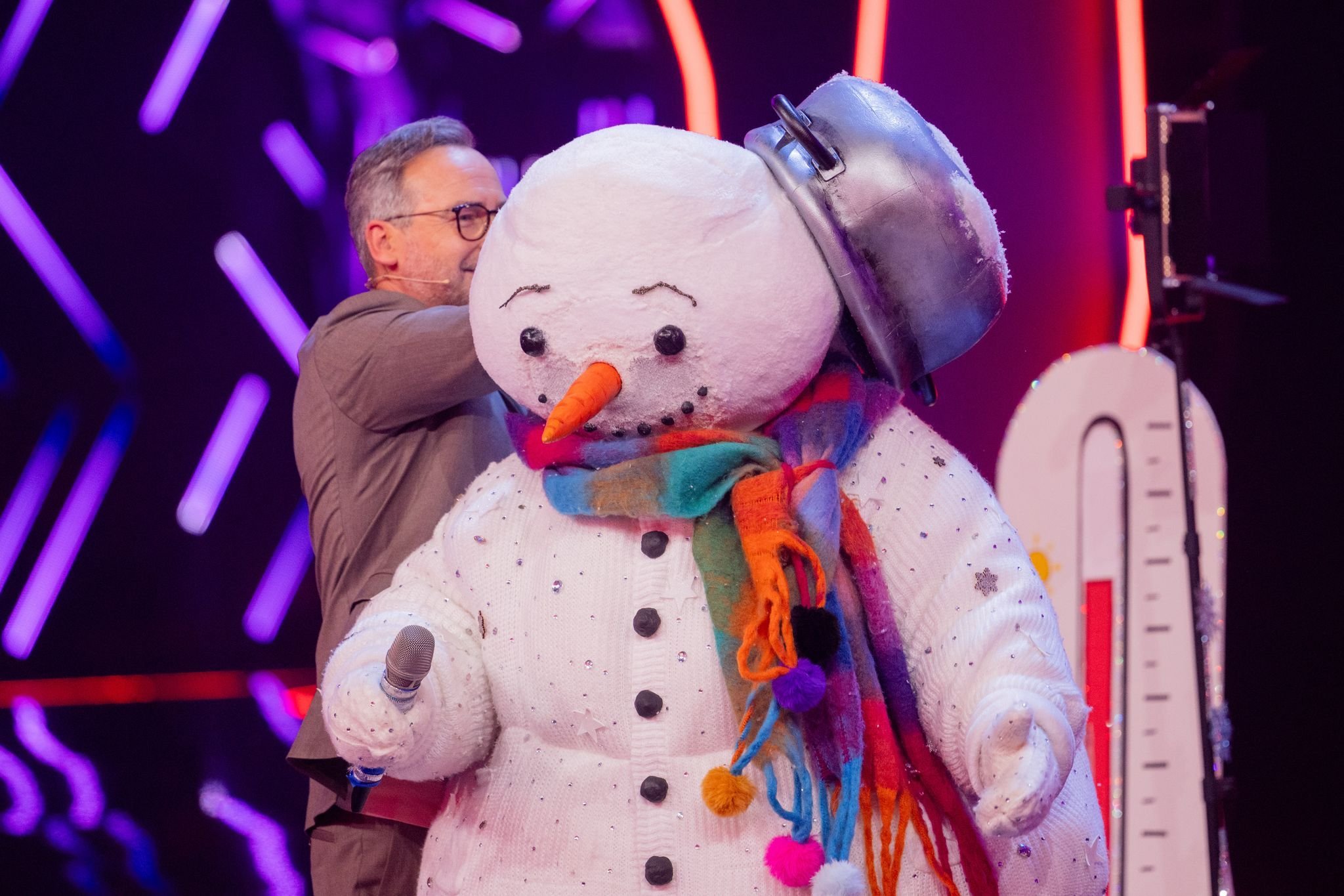 „Masked Singer“ Wer steckte im Schneemann?