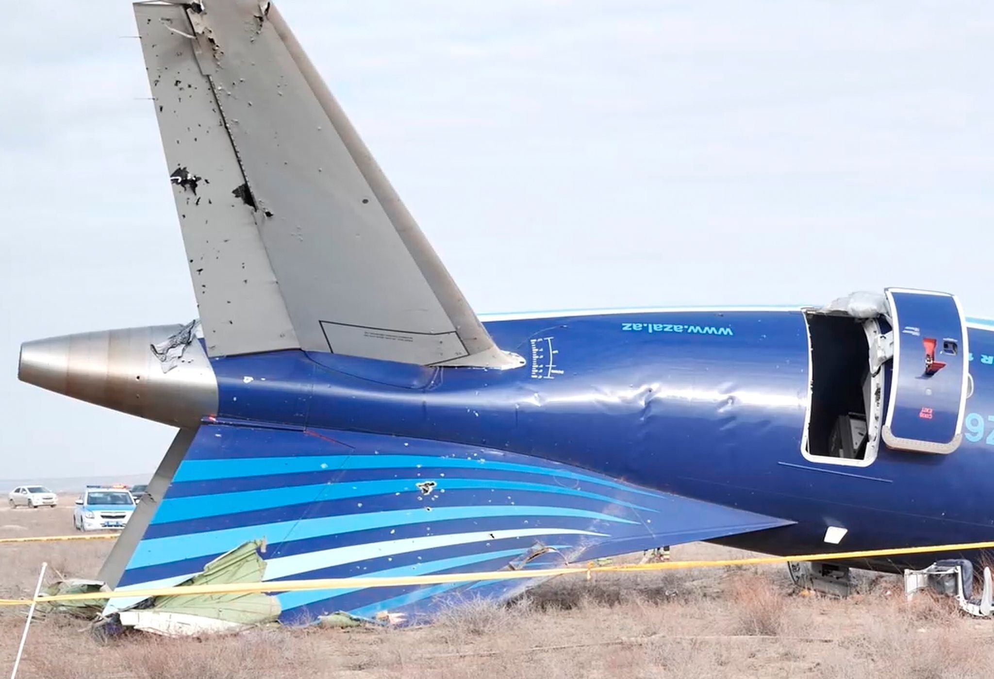 Baku geht von russischem Treffer auf Flugzeug aus