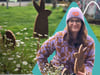 Last- Minute-Osterdeko: So basteln Sie einen Osterhasen aus Holz