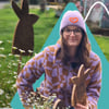 Last- Minute-Osterdeko: So basteln Sie einen Osterhasen aus Holz