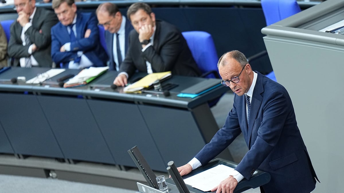 Government statement by Friedrich Merz: This is what he promises the ...