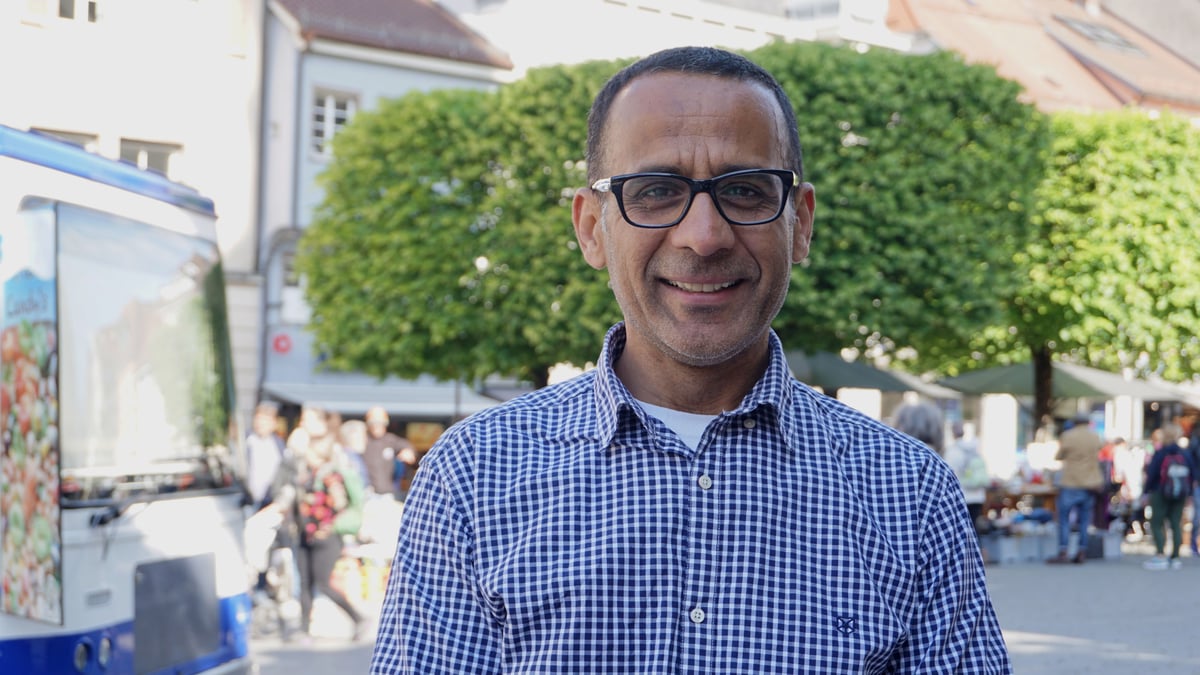 Vom Flüchtling zum Unternehmer: Er ist die gute Seele vom Wochenmarkt