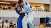 Der Ravensburger Topkämpfer Luca Guilbaut (li.) wird es mit Gocha Kveladze vom Judoteam Rheinland aufnehmen. 