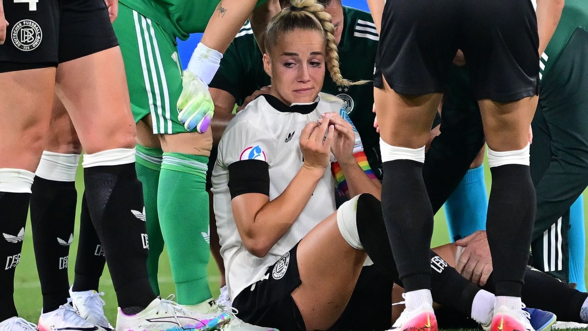 Ist das bitter! Fußball-EM ist für Häflerin Giulia Gwinn nach nur 40 ...