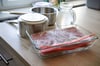 Lässt sich Hackfleisch mit Hilfe von zwei Töpfen und warmem Wasser schneller auftauen?