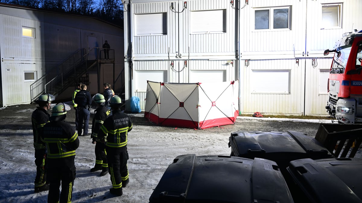 Leiche an Bach in der Nähe eines Asylheims gefunden